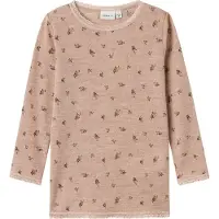 Name it Nmfwang Wool Needle Ls Top Noos - Pink - 92
