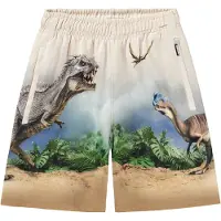Molo GOTS Amil Hikiset Shortsit Hot Spring Dinos Hot Spring Dinos 128 cm Kermanvärinen 128 cm Pojat