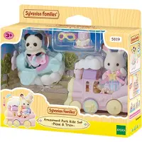 Sylvanian Families Leikkisetti Huvipuisto Lentokone & Juna