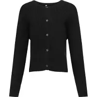 ONLY Kognatascha Ls O-Neck Card Cp Knt Noos - Black - 146-152