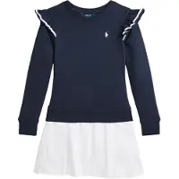 Ralph Lauren Villamekko - Laivastonsininen/Valkoinen - - 16 v (176) - Mekot