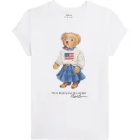 Ralph Lauren T-paita - Valkoinen M. Pehmolelu - - 16 v (176) - T-paidat