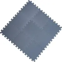 BabyDan Leikkilattia - 90x90 cm - Sininen - - OneSize - Leikkilattiat