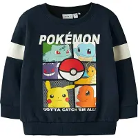 Name it Collegepaita 'NMMJussy Pokemon' laivastonsininen / keltainen / vihreä / oranssi
