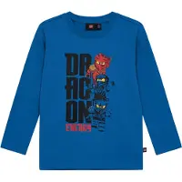 Lego Wear Lwtaffy 703 - T-Shirt L/S - Blue - 110