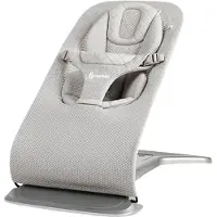 Ergobaby Evolve 3-in-1 Ponnahduslauta Mesh Light Grey Light Grey-Onesize Harmaa One Size Pojat, Tytöt