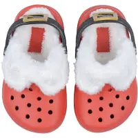 Crocs Sandaalit m. Vuorella - Classic+ Vuorattu Santa Tukkitossu - - 27/28 - Sandaalit