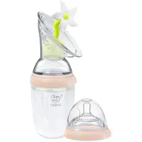 HAAKAA Rintapumppu - 250 ml - Aloituspakkaus - Peach - - OneSize - Rintapumput