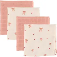Cam Cam Copenhagen Wash Cloth, 4 Pack - Pink - ONE SIZE
