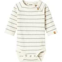 Lil´ Atelier Bodysuit Coconut Milk Coconut Milk 74 cm Valkoinen 74 cm Pojat