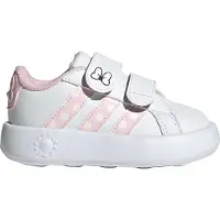 Adidas Urheilukengät 'GRAND COURT MINNIE CF I' samppanja / roosa / valkoinen
