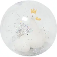 Sunnylife Princess Swan 3D Puhallettava Rantapallo Multi Multi-One Size Valkoinen One Size Pojat, Tytöt