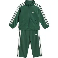 Adidas Juoksupuku 'Firebird' tummanvihreä / valkoinen