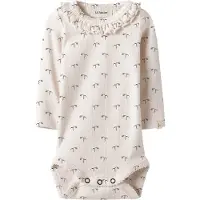 Lil´ Atelier Lil' Atelier Body p/h - Joustinneule - NbfGago - Melkein Mauve/T - - 68 - Bodyt P/H