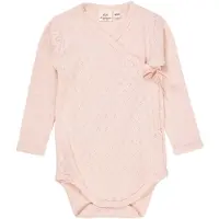 Copenhagen Colors Vauvan Body Pointellesta Dusty Rose 74 cm Vaaleanpunainen 74 cm Tytöt