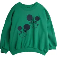 Mini Rodini Ritzratz Emb Sweatshirt - Green - 116/122