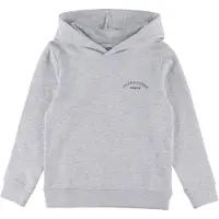 Jack & Jones Jjcollege Logo Sweat Hood Jnr - Grey - 128