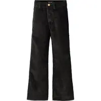 Molo Aida Corduroy Housut Black Black 152 cm Musta 152 cm Tytöt