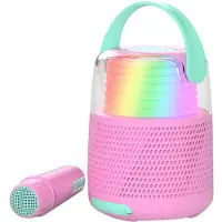 Mobility On Board Karaoke Set Ks-80 Speaker - Pink - ONE SIZE x 15