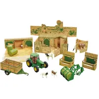 Britains Farm in a Box -leikkisetti lapsille, moniv rinen, 3-vuotiaista yl sp in