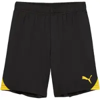 Puma Jalkapalloshortsit Teamgoal - Musta/keltainen Lapset, koko 140 cm