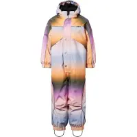 Molo Polaris Talvi Haalari Rainbow Sky Rainbow Sky 104 cm Vaaleanpunainen 104 cm Tytöt