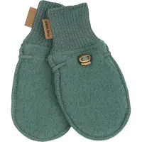 Mikk-Line Wool Footies - Green - 50/56