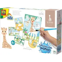 SES Creative Sophie La Girafe Askartelusetti Maalaa + Vesi