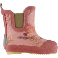 Mikk-Line Short Winter Wellies - Aop - Pink - 25