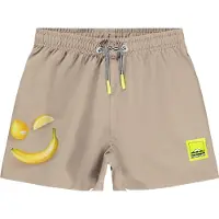 Molo Niko Board Shortsit Happy Solid Happy Solid 98/104 cm Beige 98/104 cm Pojat
