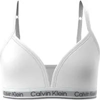 Calvin Klein Underwear Rintaliivit harmaa / musta / villanvalkoinen