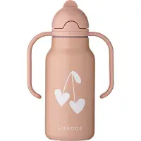 Liewood Kimmie pullo kahvoilla 250ml 2620 Sweethearts / Pale Tuscany