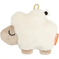 Done by Deer Tiny Sensory Rattle Sheepy Sand - Cream - 13X 11CM
