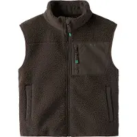 Name it Nkmmiller Sherpa Vest - Brown - 146