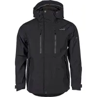 Isbjörn of Sweden Teens' Tripod Hardshell Jacket Black Laskettelutakit vuorettomat 158/164