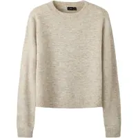 LMTD Nlflodet Ls Short Knit Noos - Beige - 170-176