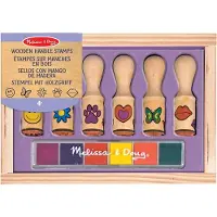 Melissa & Doug Mäntäsarja - 6 kpl. - Puu - - OneSize - Askartelusetit