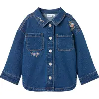 Name it Nmfkara Emb Dnm Jacket 1224-Fr - Blue - 92