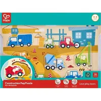 Hape Nuppipalapeli Rakennusajoneuvot 10