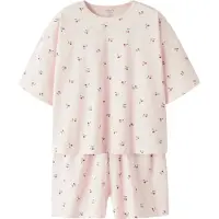 Name it Nkfnightset Boxy Cherry Noos - Pink - 122-128