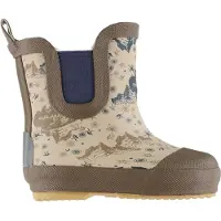 Mikk-Line Short Winter Wellies - Aop - Beige - 24
