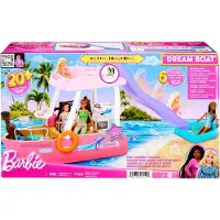 Barbie Dream Boat Playset With Pool, Slide And 20+ Accessories - Multi/patterned - ONE SIZE