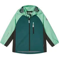 Reima Temppu Softshell Takki Dark Teal Dark Teal-104 cm Sininen 104 cm Pojat, Tytöt