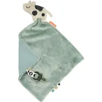 Done by Deer Comfort Blanket Dotti Blue - Blue - 28X 28CM