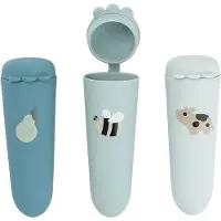 Done by Deer Dotti Jäätelömuotti Silikoni 3-pack, Blue