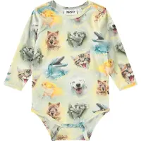 Molo Foss Smilng Cubs 74 cm Beige 74 cm Pojat, Tytöt