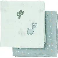 Done by Deer Lalee Musliiniviltti 2-pack, Blue