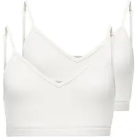 Kids Only Koglola 2-Pack Padded Top Acc - White - 134-140