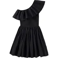 Molo GOTS Chloey Mekko Black Black 134/140 cm Musta 134/140 cm Tytöt