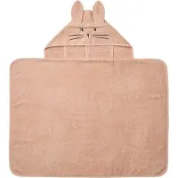 Liewood Vilas vauvan huppupyyhe 9470 Pale tuscany rabbit